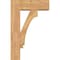 Ekena Millwork Imperial Block Smooth Bracket w/ Offset Brace, Western Red Cedar, 7 1/2"W x 22"D x 34"H BKT0806X22X34IMP05SWR - alternate 3